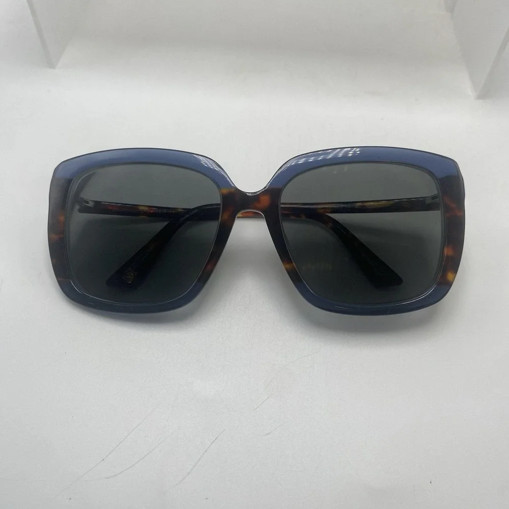 Anne Klein Sunglasses Women FRAME ONLY AK7066 55-18-135 Blue Tortoise 524